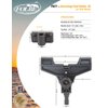 Folbe F077 - Advantage JR Fishing Rod Holder - Side (Gunnel) Mount