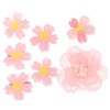 Beatifufu 7pcs Cherry Blossom Hairpin Flower Hairpins Flower Hair Barrettes Floral Duckbill Hairpins Hair Jewels for Women Hair Clips for Girls Flower Girl Hair Accessory Pink