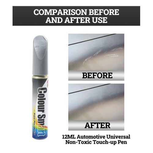 Zlirfy Car Touch Up Paint Fill Paint Pen,Automotive Paint,Touch Up Paint for Cars,Quick And Easy Car Scratch Repair Pen,Car Remover Scratch Repair Paint Pen Clear Painting Pen for Erase Car Scratches (Silver)