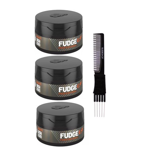 yper Fudge Professional Sculpt Fat Hed (2.64 oz) with Teasing Comb Pack of 3