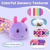 Baby Girl Toys 0-3-6 Months Musical Stuffed Animals Plush Caterpillar Toy with Crinkle Rattles Tummy Time Sensory Learning Toys for Infants 6-9-12 Months Newborn Girls Boys Essentials Shower Gifts