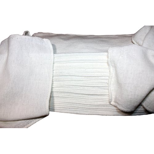 Atlas Towels White Shop Towels - (Case of 500) - Size 13 x 13 Inches - Commercial Grade - Reusable, Washable, 100% Cotton Cleaning Cloths - Perfect Rags for Mechanic, Garage, Shops and Bar Mop