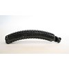 Black sparkly crystal banana hair clip with rhinestones medium fine hair