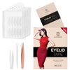 SILKDEMIS Professional Eyelid Tape 400Pcs (4mm,5mm,6mm,7mm), Eyelid Tape for Hooded Eyes Invisible, Premium Double Eyelid Tape Eyelid Lifter Strips