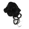 GUEDKIKL 2Pcs Messy Bun Hair Piece Claw Clip, Synthetic Hair Bun Chignon Messy Curly Hair Clip Wavy Ponytail Hairpieces Faux Hair Bun Extensions for Women Girls