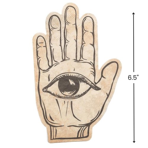 Fortune Teller Luncheon Napkins - Halloween and Party Supplies - 16 Pieces