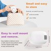 Hipykat Toothbrush Sanitizeri Case with U V-C Lights, Dryer Heating, Fan Drying - Rechargeable Portable Toothbrush Cover, Magnetic Wall Mount Sterilizeri Box for Home, Travel & Fits All Toothbrushes