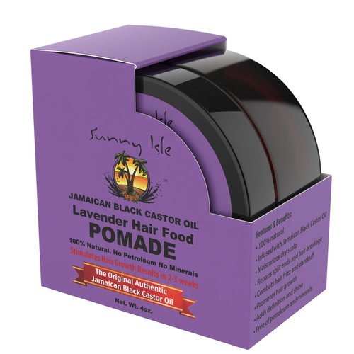 Sunny Isle Jamaican Lavender Hair Pomade Purple, 4 Ounce