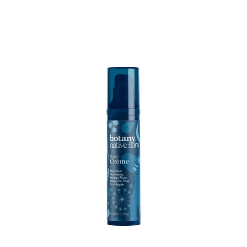 botany Native Flora Night Cream, Deeply Moisturising Face Cream with Australian Native Plant Extracts, Strengthens the Skin's Protection Barrier to Fight Signs of Ageing and Sun Damage 1.7 Fl Oz