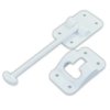 JR Products 10444 Plastic T-Style Door Holder - Polar White, 6"