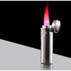 Larruping Red Torch Jet Lighter Windproof Refillable Gas Butane Torch Lighter with Punch Butane Window, Gift Box, (Without Fuel)