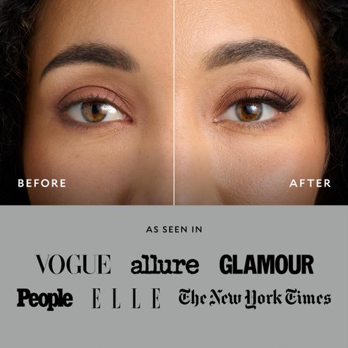 Velour Effortless Invisible Lashes - Lash Extension Look - Natural-Looking False Eyelashes - Reusable Fake Lashes - Fluffy & Lightweight No-Trim Lashes - Vegan - Glue not included (Stripped)