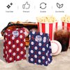 durony 24 Pieces Baseball Party Treat Bags Kraft Paper Bags 9.4 x 5.1 x 3.1 Inch Party Favor Bags Goodie Candy Bags with Stickers for Sports Theme Party Decorations