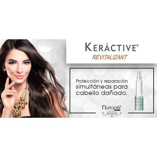 NUTRAPEL Keractive Revitalizant 300 mL Hair Treatment repairing damages of the cuticle and Gives life to the hair