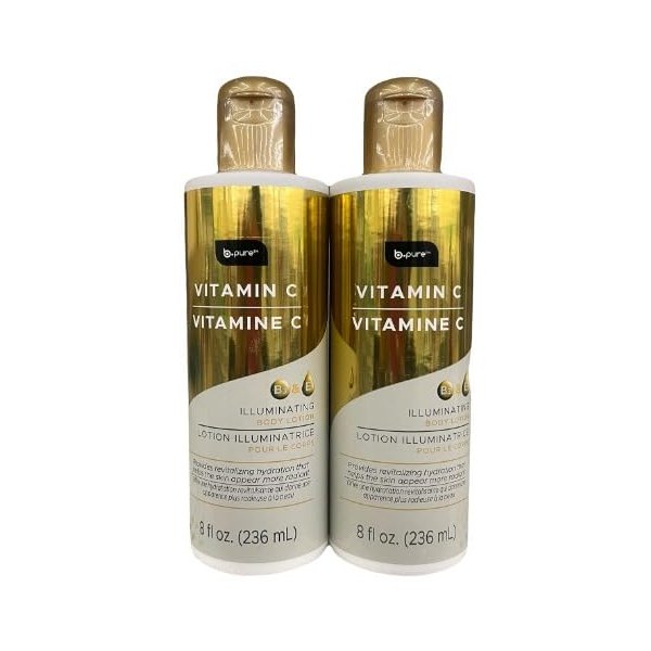 Generic DADE Bpure Vitamin C B3 & E/Illuminating Body Lotion / 236 ml (Pack of 2)
