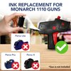 Perco Ink Roll for Monarch 1110 Price and Date Guns - Pack of 4 Replacement Inkers for Monarch 1110 Labelers - Easy to Load, Premium, Clear & Bold Prints - Made in USA