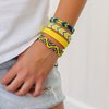 Choose Friendship, My Friendship Bracelet Maker Yellow Expansion Pack, 100 Pre-Cut Threads