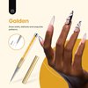 Beetles Gel Polish Nail Art Liner Brushes 5Pcs Painting Art Design Pen Set Diamond Application Rhinestone Handle Dotting Drawing Sizes 5 7 9 11 20mm Nail Art Design New Year Gift for Women