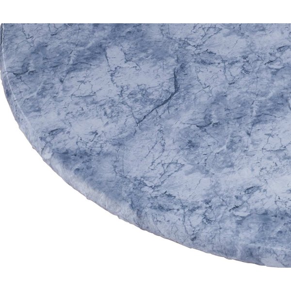 Marbled Vinyl Elasticized Table Cover