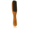 Donna Collection Narrow Boar Bristle Brush, Black
