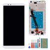 New LCD Display Compatible with Huawei Mate SE/Honor 7X BND-AL10 L21 L24 TL10 (Huawei Logo) Assembly digitizer White Display with Frame+ Tools