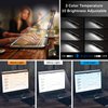 Laptop Monitor Lamp, LED Screen Light Bar, Adjustable Brightness & Color Temperature, Eye-Care Tablet Lamp for Keyboard, No Screen Glare, Space Saving, USB Powered, for Home& Office