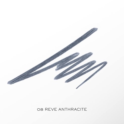 Lancôme Le Stylo Waterproof Eyeliner Pencil - Creamy & Highly Pigmented - Seamless Blending & Smudging - 08 Reve Anthracite