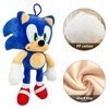 12 inch Plush Doll, Sonic The Hedgehog 2 The Movie , Knuckles Toy, Shadow Stuffed Animals Pillow, Gift for Kids (Sonic)