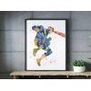Cyclops Prints, X-Men Watercolor, Nursery Wall Poster, Holiday Gift, Kids and Children Artworks, Digital Illustration Art
