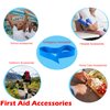 HXCH Disposable Tourniquet for Adult Child - First Aid Kits Supplies, Latex Free, 18 inch L x 1 inch W, Roll of 25 pcs