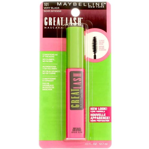 Maybelline Great Lash Mascara 101 101 Very Black .43 Fl Oz