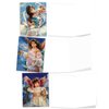 The Best Card Company - 10 Blank Religious Note Cards (4 x 5.12 Inch) - Bible and Church Angel Greetings, Assorted Bulk Cards with Envelopes - Angelicards M6490OCB