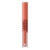 NYX PROFESSIONAL MAKEUP Shine Loud, Long-Lasting Liquid Lipstick with Clear Lip Gloss - Goal Crusher (Mid-Tone Beige)