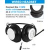 HanRongDa Radio Headphones Portable Stereo FM Radio with Best Reception, DSP Digital Personal Wireless Headset with Preset Stations, AA Battery Operated for Walking, Traveling, Jogging HRD-308