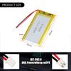 YDL 3.7V 1200mAh 503365 Lipo Battery Rechargeable Lithium Polymer ion Battery Pack with PH2.0mm JST Connector