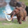Gemini&Genius Mammoth Action Figure Toy, Woolly Mammoth Wild Animal Toy, Beautiful and Accurate Sculptures of Elephant Animal Toy Figure, Collection, Display & Play for Kids Collectors