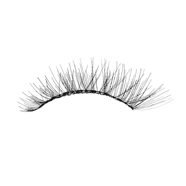 False Eyelashes, Midnight Mink Style, for Women,Natural Lashes Wispy Eyelashes Short Mink Lashes Fluffy Fake Eyelash 1Pairs