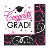 Sparkling Grad Luncheon Napkins (36 Pack)