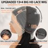 Iridescent Wear and Go Glueless Wig 13x4 Lace Front Wigs Human Hair Pre Pluck Bob Wig Human Hair Straight Hd Lace Front Wigs Human Hair Wigs for Black Woman Natural Black 8 Inch