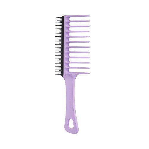 Tangle Teezer The Wide Tooth Comb for Curly Hair, Double-Sided Detangling Comb for 3c to 4c Hair, Lilac