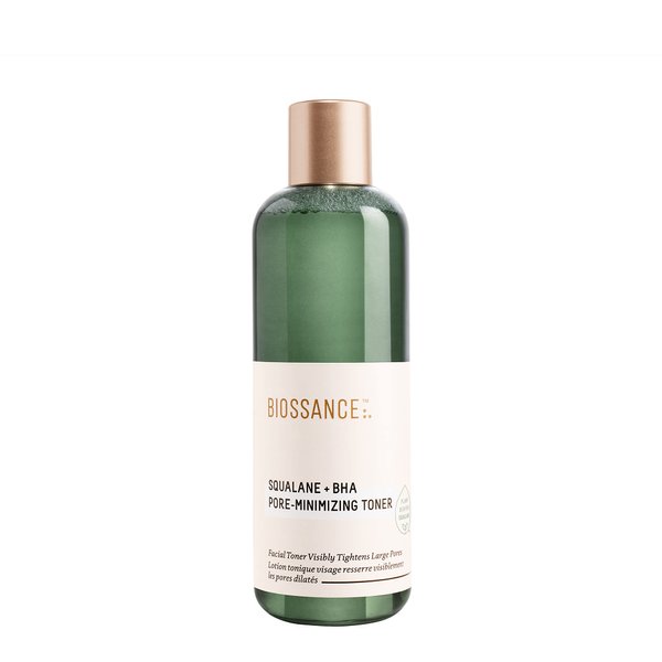 Biossance Squalane + BHA Pore Minimizing Toner. Get Visibly Clearer, Smaller-Looking Pores. Gently Exfoliates and Hydrates for Smooth, Refreshed Skin (4.5 fl oz)