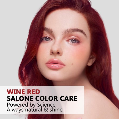 10 PCS Bubble Red Brown Hair Dye Shampoo, Instant Hair Color Shampoo, Semi- Permanent Bubble Hair Dye for Men & Women - Natural Hair Dye Shampoo (Red brown)