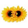 6PCS Sunflower Hair Clips Yellow Floral Alligator Hairpins Clamp Barrettes Hair Styling Accessories Tools for Women Girls Beach Summer Party