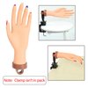 Practice Hand for Acrylic Nails,Mannequin Hands for Nails Practice,Nail Art Hand Nail Training Hand Nail Fake Hand Nail Hand Practice Acrylic Nail Hand 1Pcs