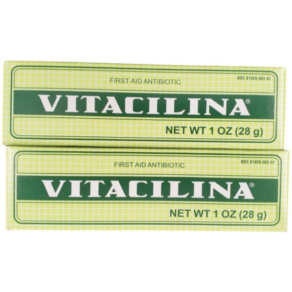 VITACILINA First Aid Antibiotic Ointment 1 oz (Pack of 5)
