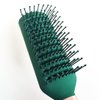 Leenchiry Detangler Hair Brushes Wet Hair Brushes for Women Fashion Blow Drying Brushes Nylon Bristles Styling Hair Brush Anti-Static Detangling Hair Brushes Comb for All Hair Types (Green, Vented)