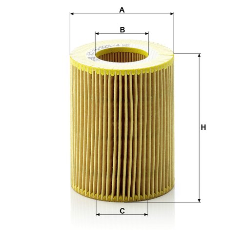 Mann Filter Oil Filter Element - HU925/4X