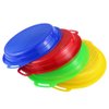 Newbested 4 Pack Multicolor Sand Sifter Sieves,Plastic Sand Sifter for Backyard Park Party Favor Sand and Beach(4 Colors,8.75" x 9.75")