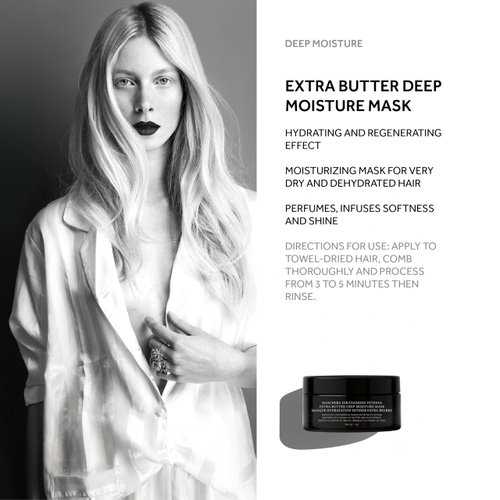 pH Labs Extra Butter Deep Moisture Mask - Hydrating Mask for Dry Hair Enriched with Kokum Nut Butter and Rose Extract (6.7 oz)