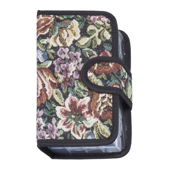 Easy Comforts 14 Day Pill Holder, Travel Case Medication Reminder Pill Box with Detachable Compartments, Tapestry